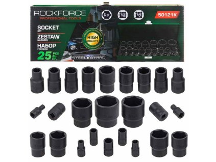 impact spanner set 1%252F2 1%252F4 4 32mm hexagonal 25el case