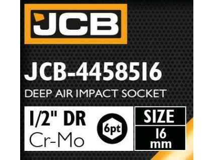 JCB UDARNI NADSTAVEK 1/2" Cr-Mo 6-robni 16mm