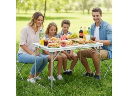 Zložljiva turistična miza 80 x 60 x 70 cm *3504