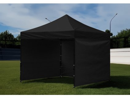 TRGOVINSKI ŠOTOR 3 X 3 M ČRN *5742