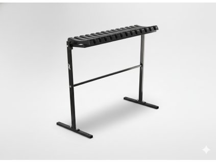 Skladiščna klop Dĺ 86 cm z nogami - črna *8305