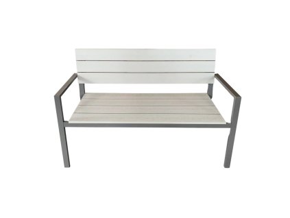 VRTNA KLUPA 118 x 54 x 77 CM SIVA *0803