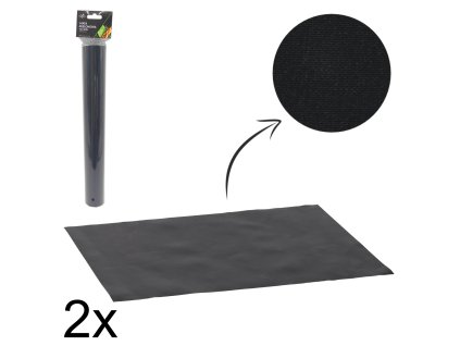 SET 2 TEFLONSKE PODLOGE ZA PEČENJE NA ŽARU 40 x 33 CM *1596