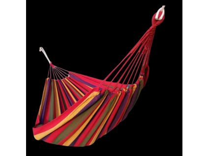 HLAČA 200x100 CM V RDEČIH PARNIH TRAKOVIH *3323