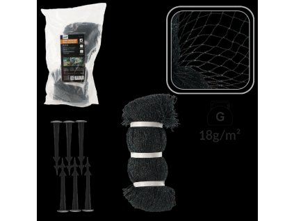 ZAŠČITNA MREŽA PROTI PTICAM 4x5m (18g/m2) *2484