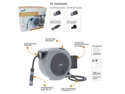 AVTOMATSKI NAVIJALNIK VRVICE ZA VRT - 35 M *9708