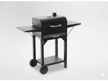 OGNJIŠČE S POKROVOM, REŠETKO IN KOLESCEM *6049