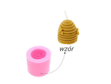 SILIKONSKA MOLD ZA SVEČE ČEBELA *2625