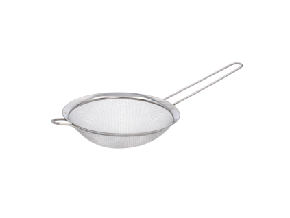 KOVINSKI CEDILNIK S ROČAJEM PREMER 18CM *6869