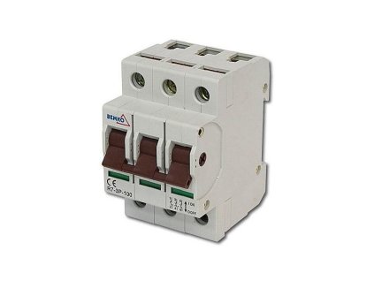 Stikalni aparat na DIN letev R7-3P-100