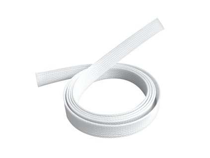 Zaščitna cev za kabel poliester bela UCH0207F