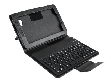 Ovitki za tablice s tipkovnico QUER do 9,7" KOM0493 z bluetooth črno.