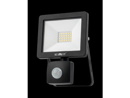 LED reflektor 20W s senzorjem za mrak 4000K