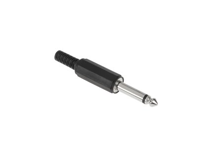 Vtičnica JACK 6,3mm plastična mono WTY0016
