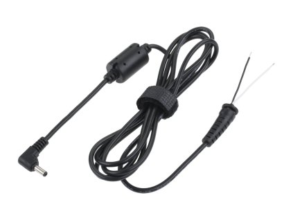 Kabel s priključkom 3,5/1,5 (12V/3,A) črn