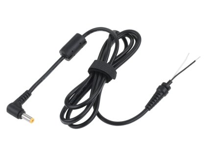 Kabel s konektorjem 5,5/2,5 (19V/3,16A) črn