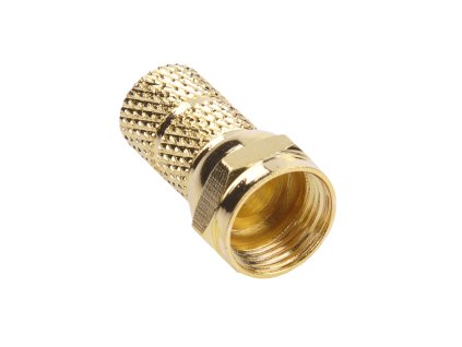 F konektor RG6U (6,8 mm) pozlačen (100 kosov)