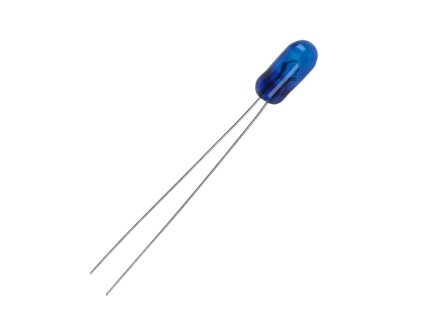 LED diode 9V 50mA modra 8x3mm ZAR9003