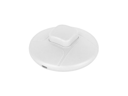 Nožný spínač biely 2A/250V PRK0109