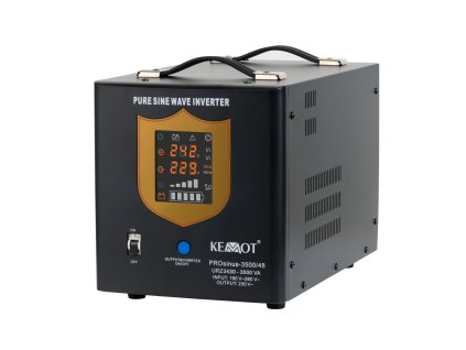 zasilacz awaryjny kemot prosinus 3500 48 przetwornica z czystym przebiegiem sinusoidalnym i funkcja ladowania 48v 230v 3500va 2400w 0e7ec1b80aad4e408740787bce77534b 1af061bf