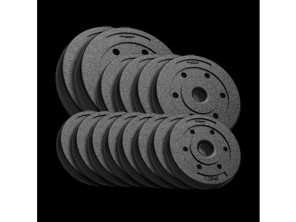 Uteži za palico ( 8x1,25kg + 4x2,5kg + 2x5kg ), 31mm, REBEL ACTIVE