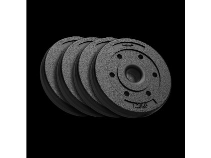 Kolut za uteži 4x1,25kg, 31mm, REBEL ACTIVE