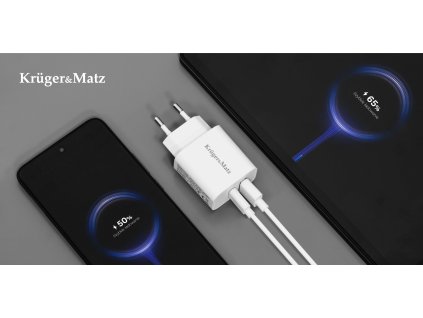 ladowarka sieciowa kruger matz gan dual usb z funkcja power delivery i quick charge 81233aca748b4b829a823fa700fbff6c 26b3ae77
