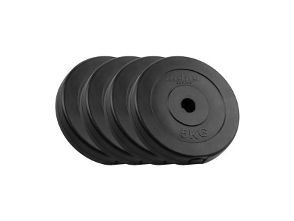 Utežne plošče 4x5kg, 31mm, REBEL ACTIVE