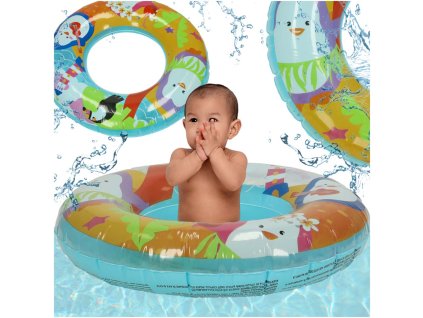 Kolko do plywania kolo dmuchane pingwinek 51cm BESTWAY 36113 168597