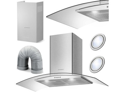 Stenska napa 90 cm BT-223 INOX