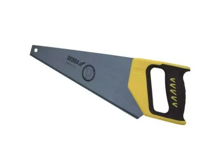 Ročna žaga trikotna 450mm, ročaj gumijast, kaljeni zobje 1212