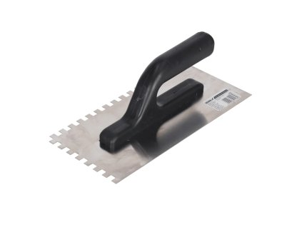 Nazobčana gladilka iz nerjavečega jekla 270x130 mm 8*8 15B053