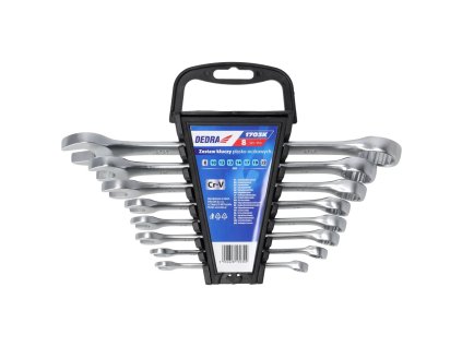 Set očesno-vilastih ključev 8 kos CrV 1703K