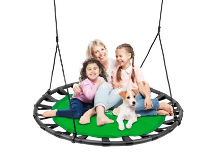 Viseči obroč 120 cm zeleni 1031