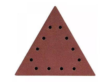 Trikotni brusni papir 80 z odprtinami DED7749T1