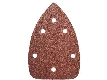 Šmirgl papir Delta 140x140x80 mm, 120 zrn, suho, zadrge, set DED79414