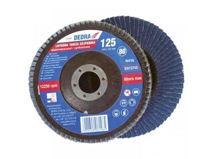 Lamela disk 125x22mm, gr, 120 F26120