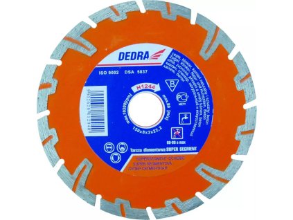 Super segmentni diamantni rezalni kolut 125 mm/22,2 H1243