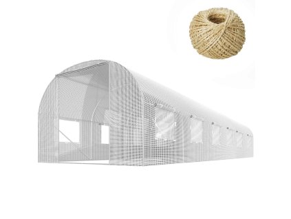 tunel ogrodowy 3x6m 18m2 bial 17059