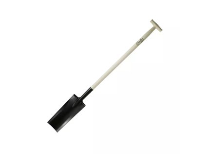 Drenažna lopata z lesenim ročajem 125mm 80C008
