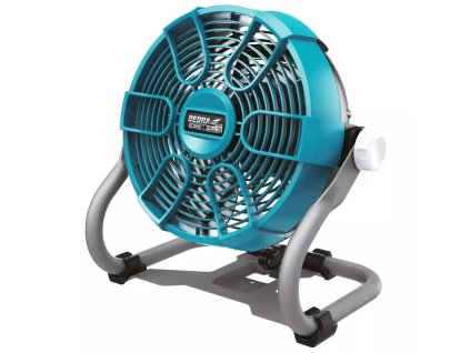 AKU ventilator 9" 18V DED7074 (Farba Zeleno-modrá)