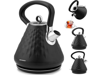 Hitri grelnik za vodo 1,7 l BD-700 črna