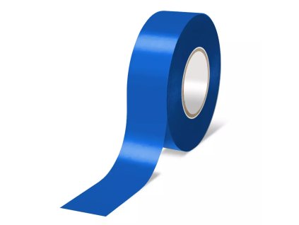 PVC elektroizolacijski trak moder 19mmx10m 12VTD1910 (Farba Modrá)