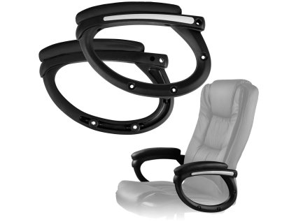 Naslonjala za stol Porto črna