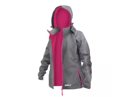 Delovna jakna softshell, velikost XS, 96% poliester + 4% elastan BH65KS-XS (Farba Šedá, Veľkosť XS)