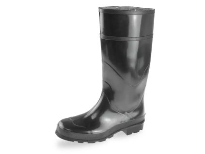 Moški gumijasti škornji PVC, velikost 39 BH9C1-39 (Farba čierna, Veľkosť 39)