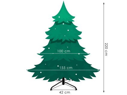 99174 ct0160 swierk naturalny pe lux 220 cm M0