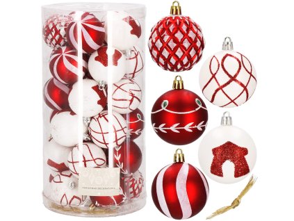 25179 ca0866 bombki choinkowe 6 cm 30 szt M0