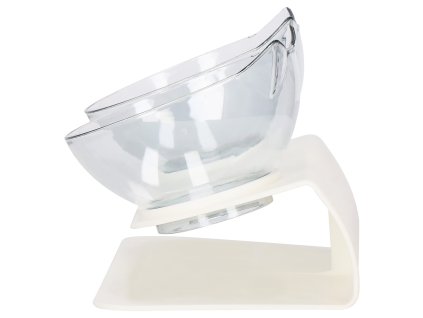 Miska pre mačky dvojitá sklenená PA0191