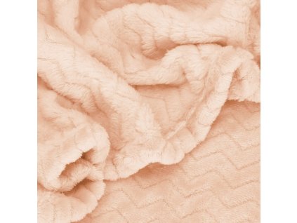 Odeja 200x220 HA7160 oranžna